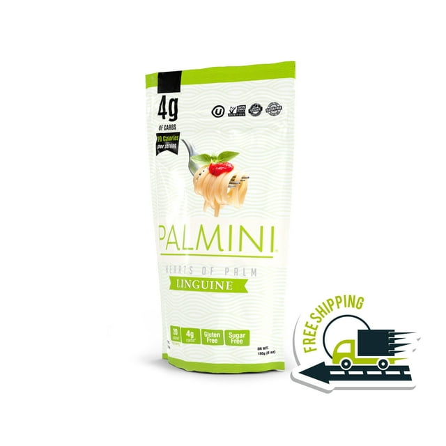 Palmini Hearts of PalmLinguine Pasta, 12 oz, ShelfStable, One Pouch