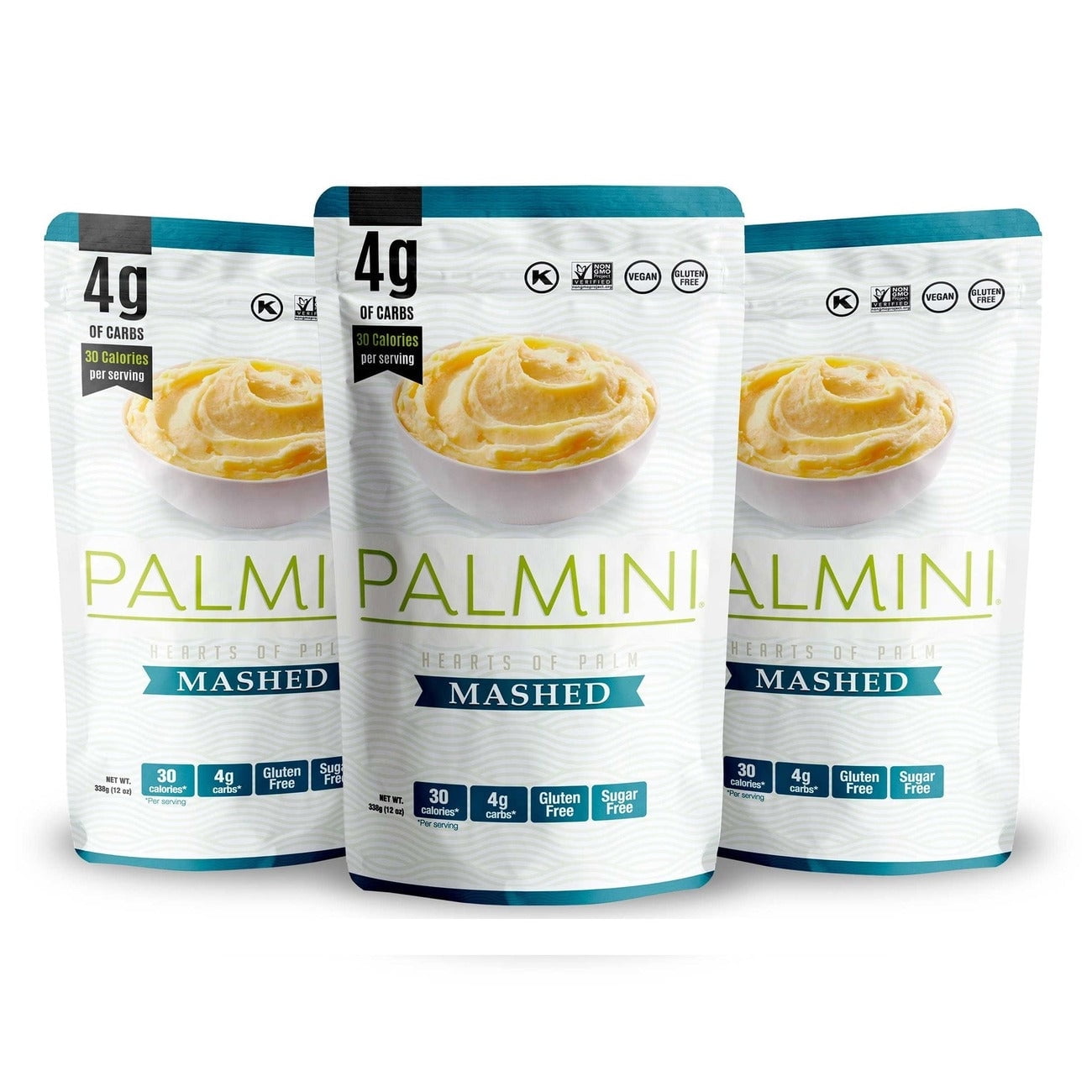 Palmini Low Carb Hearts Of Palm Mashed Size 3Pack