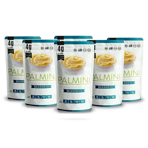 Palmini Low Carb Hearts Of Palm - Mashed Size: 6-Pack