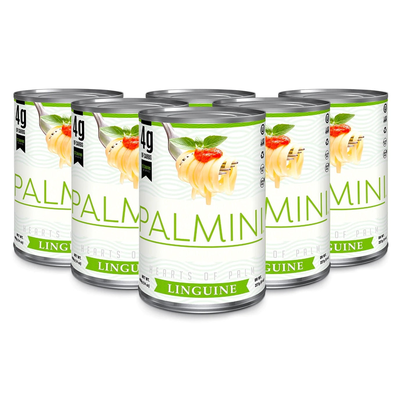 Palmini Low Carb Hearts Of Palm Type Linguine, Size 6Pack