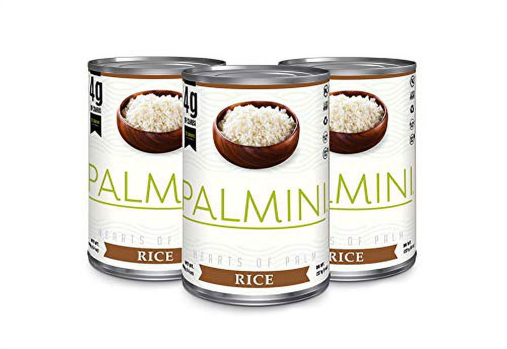 Palmini Rice LowCarb, LowCalorie Hearts of Palm Rice Keto, Gluten