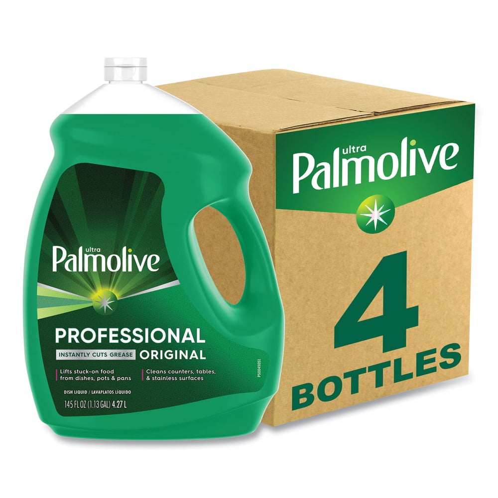 Professional Dishwashing Liquid, Fresh Scent, 145 oz Bottle, 4/Carton Professional Dishwashing Liquid, Fresh Scent, 145 oz Bottle, 4/Carton