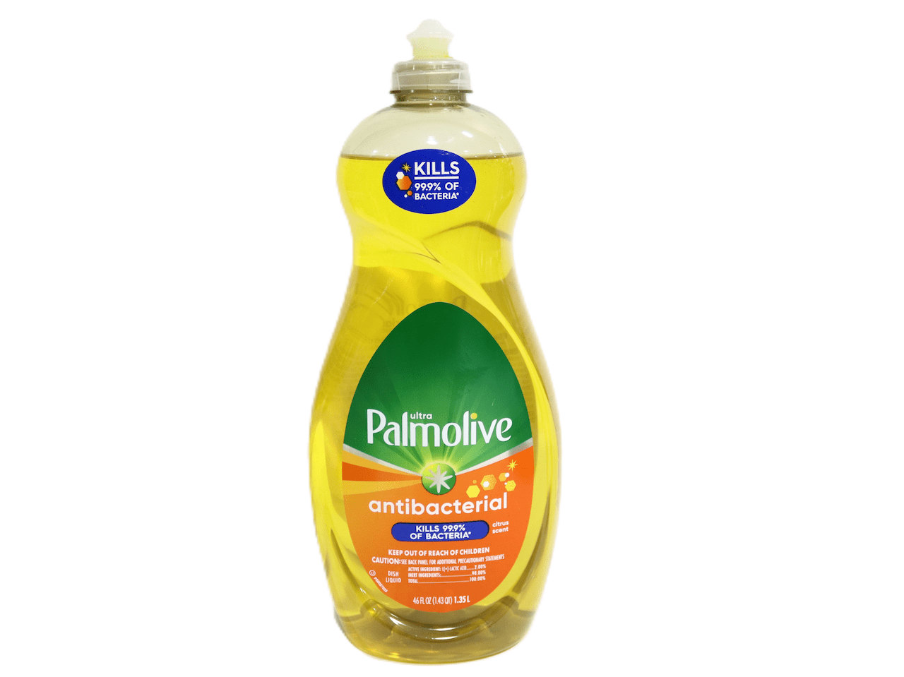 Palmolive Citrus Lemon Scent Liquid Dish Soap 46 oz 1 pk
