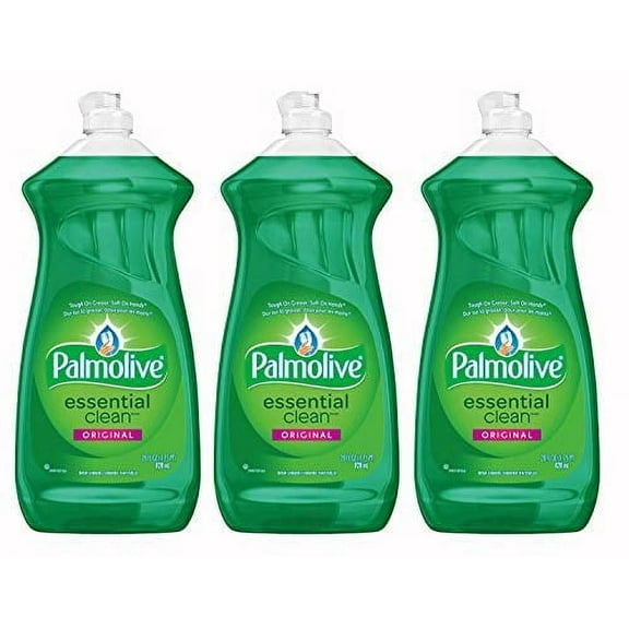 Palmolive Dishwashing Soap Essential Clean Original Scent, 28 Ounce (Pack Of 3)