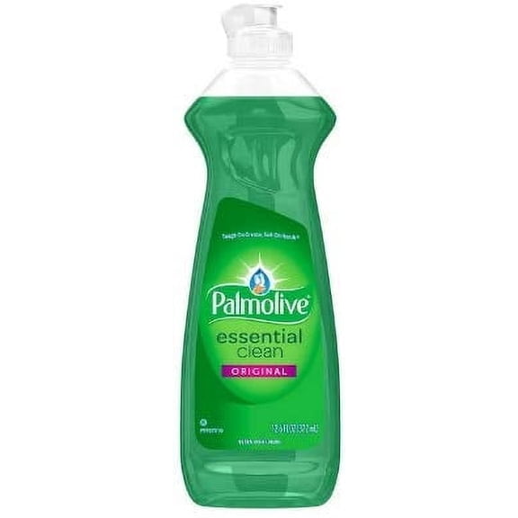 Palmolive Essential Clean, Dish Liquid Soap, Original, 12.6 Fl.Oz (4 Pack) Packaging May Vary