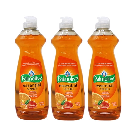Palmolive Essential Clean Liquid Dish Soap (Orange, 12.6 fl. Oz (3 Pack)