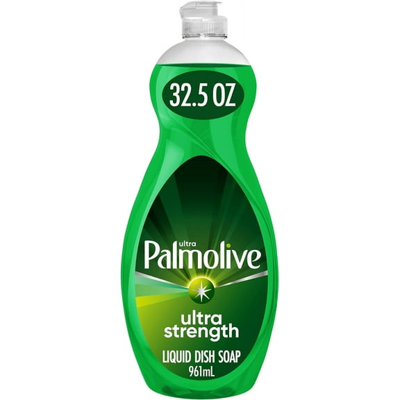 Palmolive Liquid Dishwashing Dish Soap, Ultra Strength, 32.5 Oz..