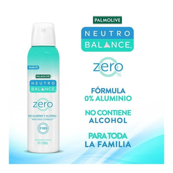 Palmolive Neutro Balance 0% zero deodorant spray unisex 120 ml