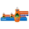 thumbnail image 1 of (9 pack) Palmolive Ultra Concentrated Antibacterial Liquid Dish Soap, Orange Scent, 32.5 Fluid Ounce Bottle, 1 of 14