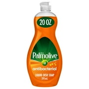 Palmolive Ultra Concentrated Antibacterial Liquid Dish Soap, Orange Scent - 20 Fluid Ounce