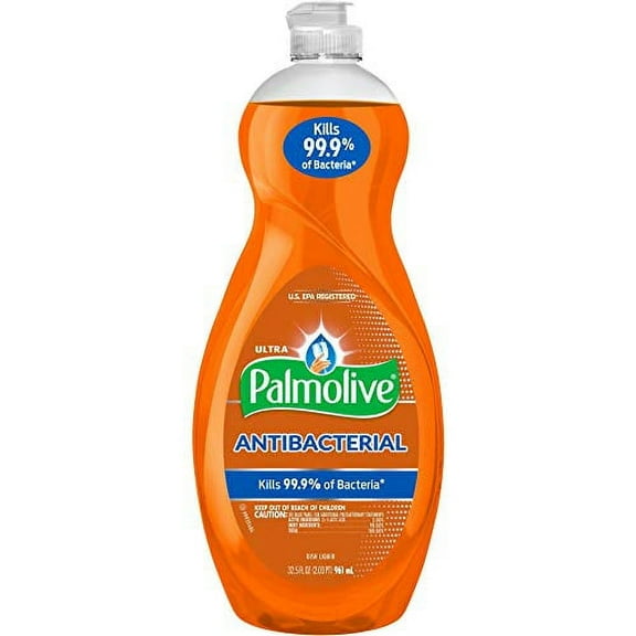 Palmolive Ultra Dish Liquid Orange Antibacterial, 32.5 oz, 3 Pack