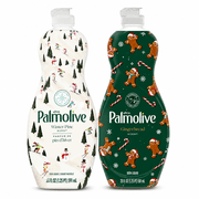 Palmolive Ultra Holiday Dish Liquid Winter Pine & Gingerbread Scents, 20 fl oz, 2-Pack
