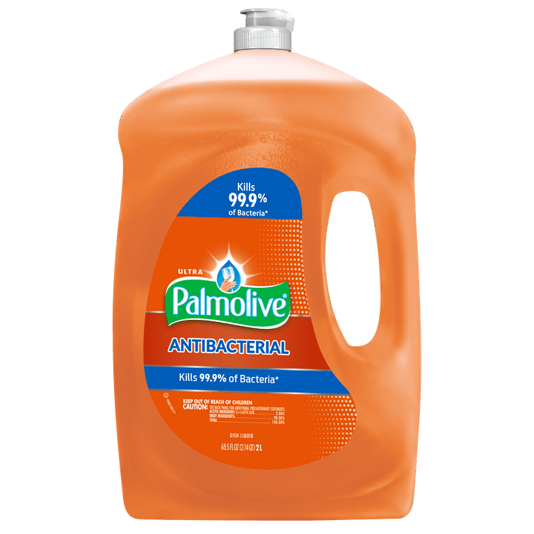 Palmolive Ultra Liquid Dish Soap Antibacterial Orange 68.5 Fluid Ounce
