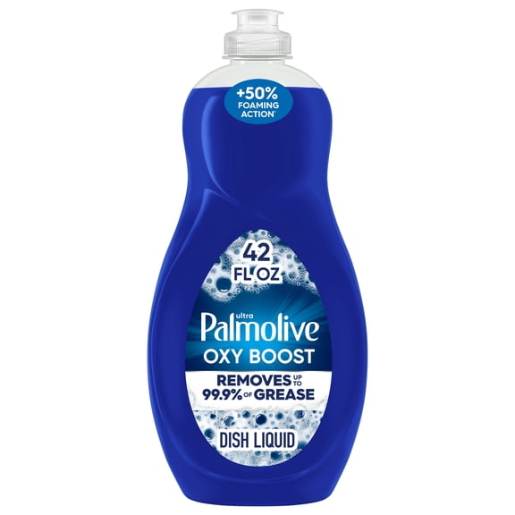 Palmolive Ultra Oxy Boost Liquid Dish Soap, Deep Grease Cutting, 42 fl oz