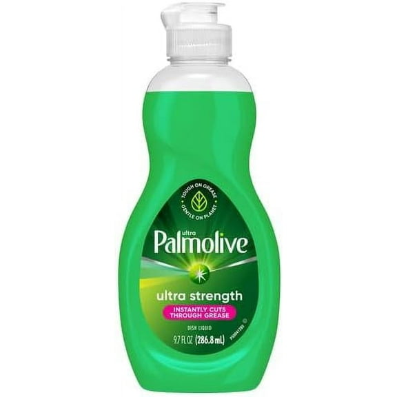 Palmolive Ultra Strenght Dish Liquid, 9.7 Oz, 2 Pack