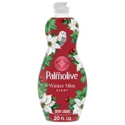 Palmolive Ultra Limited Edition Liquid Dish Soap, Dishwashing Detergent, Winter Mint Scent, 20 fl oz