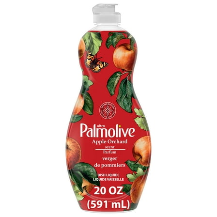 Palmolive Ultra Strength Liquid Dish Soap, Limited Edition, Apple Orchard Scent, 20 fl oz Bottle