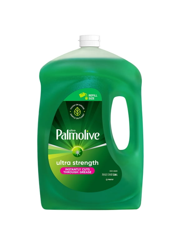 Palmolive Ultra Strength Liquid Dish Soap, Original Green - 70 Fluid Ounce