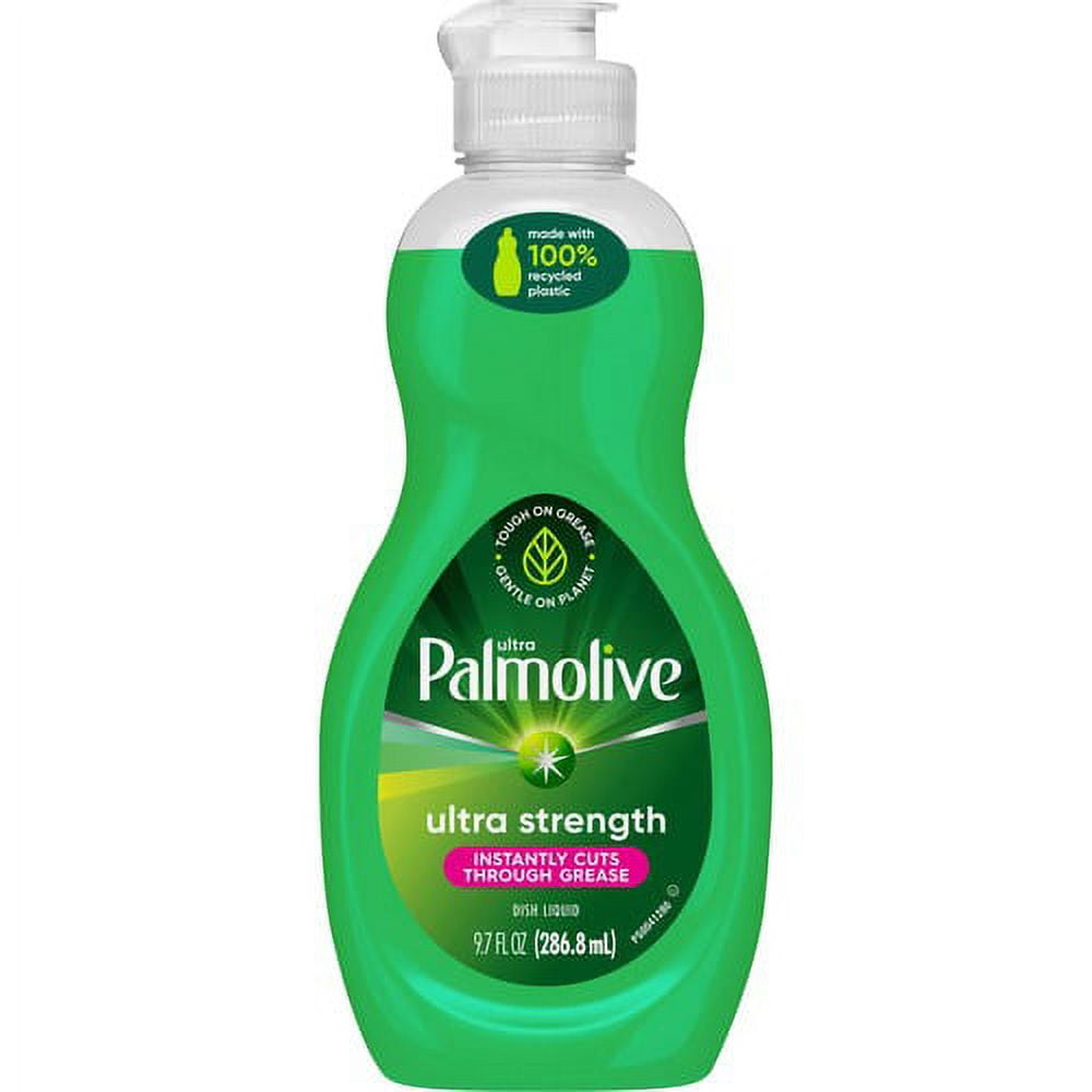 Palmolive UltraStrength Original Dish Soap - Liquid - 9.7 fl oz (0.3 quart) - 1 Each - Green | Bundle of 10 Each