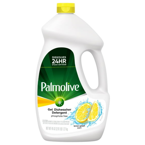 Palmolive jel Dishwasher Detergents, Lemon Scent, 45 Fluid Ounce