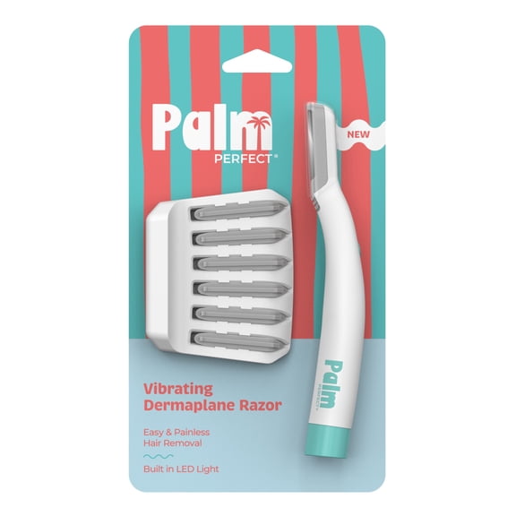 PalmPerfect Vibrating Dermaplane Razor