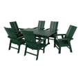 thumbnail image 1 of Palms 7-Piece Dining Table and Chair Set, 1 of 9