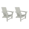 thumbnail image 1 of Palms Modern Folding Poly Adirondack Chair (Set of 2), 1 of 8