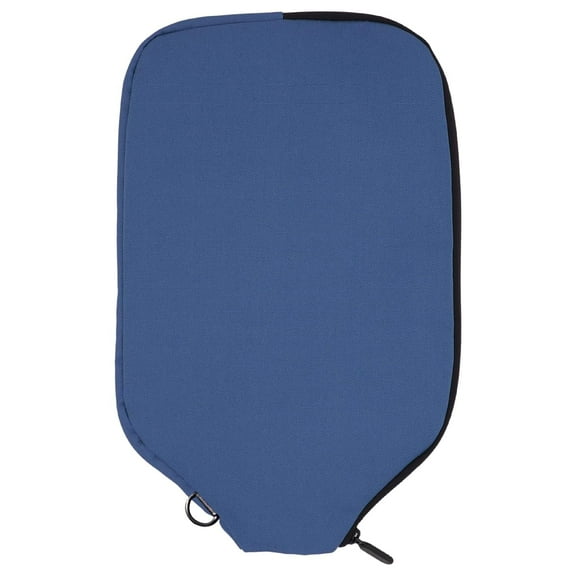 Palms-O-Aces Durable Padded Canvas New Elongated Pickleball Paddle Cover - Blue - 2.2 oz
