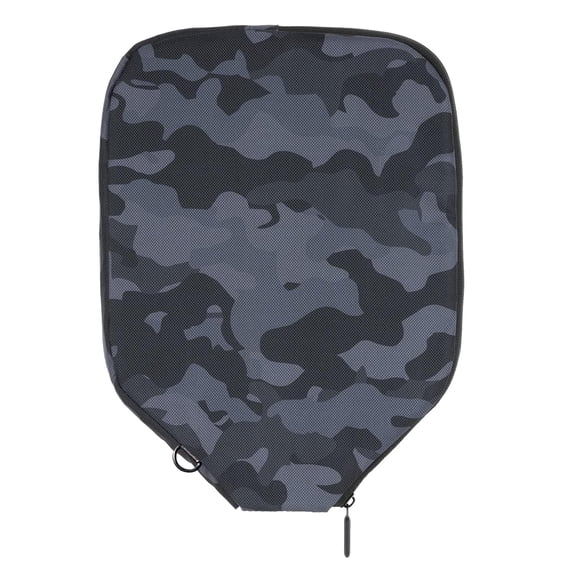 Palms-O-Aces Durable Padded Canvas New Standard Pickleball Paddle Cover - Dark Camo - 1.75 oz