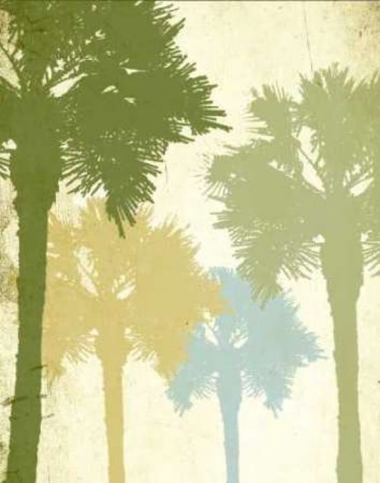 Palms in Past I Canvas Art - Steve Butler (22 x 28)