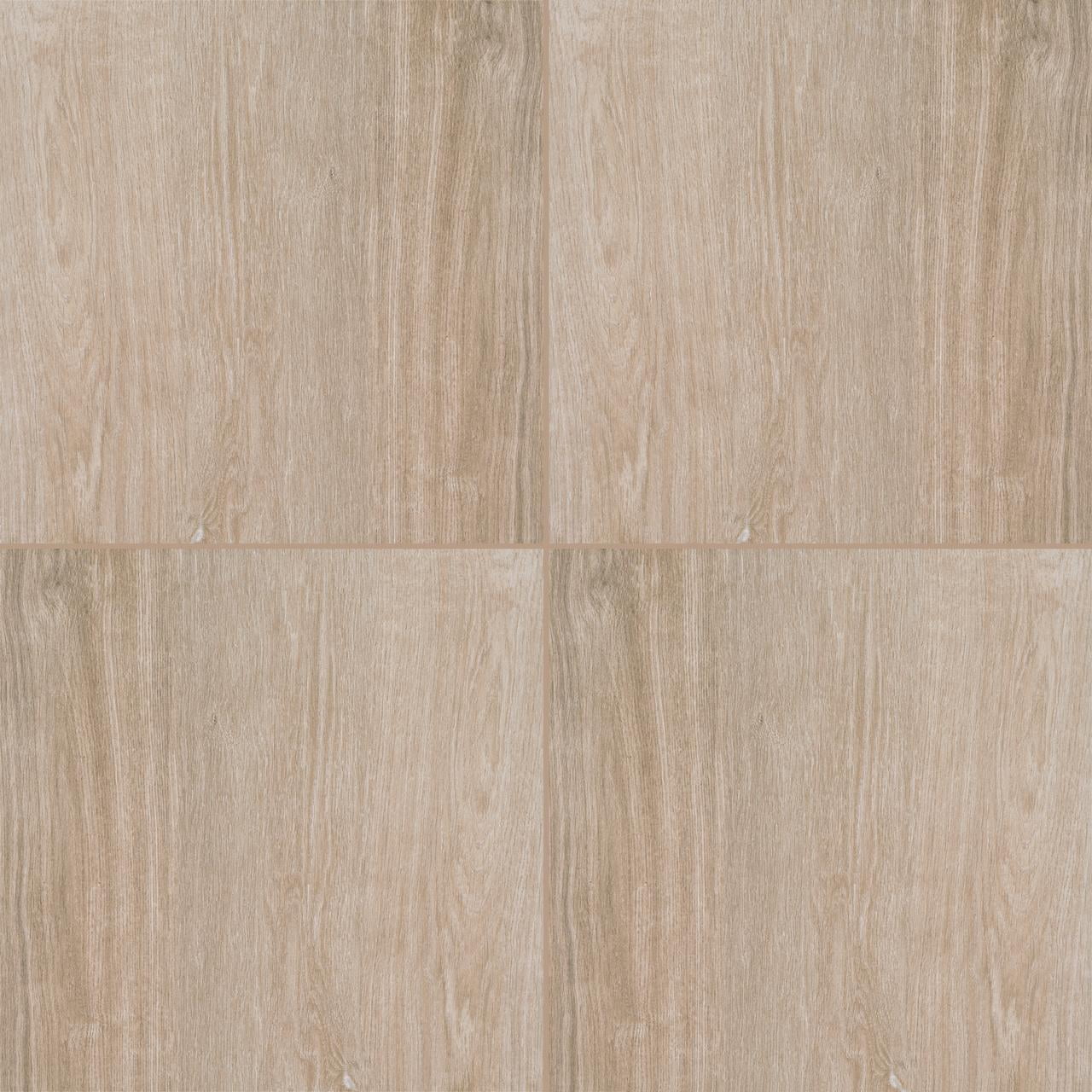 Palmwood Walnut 24 in. x 24 in. Porcelain Paver Floor and Wall Tile (8 sq. ft. / case)