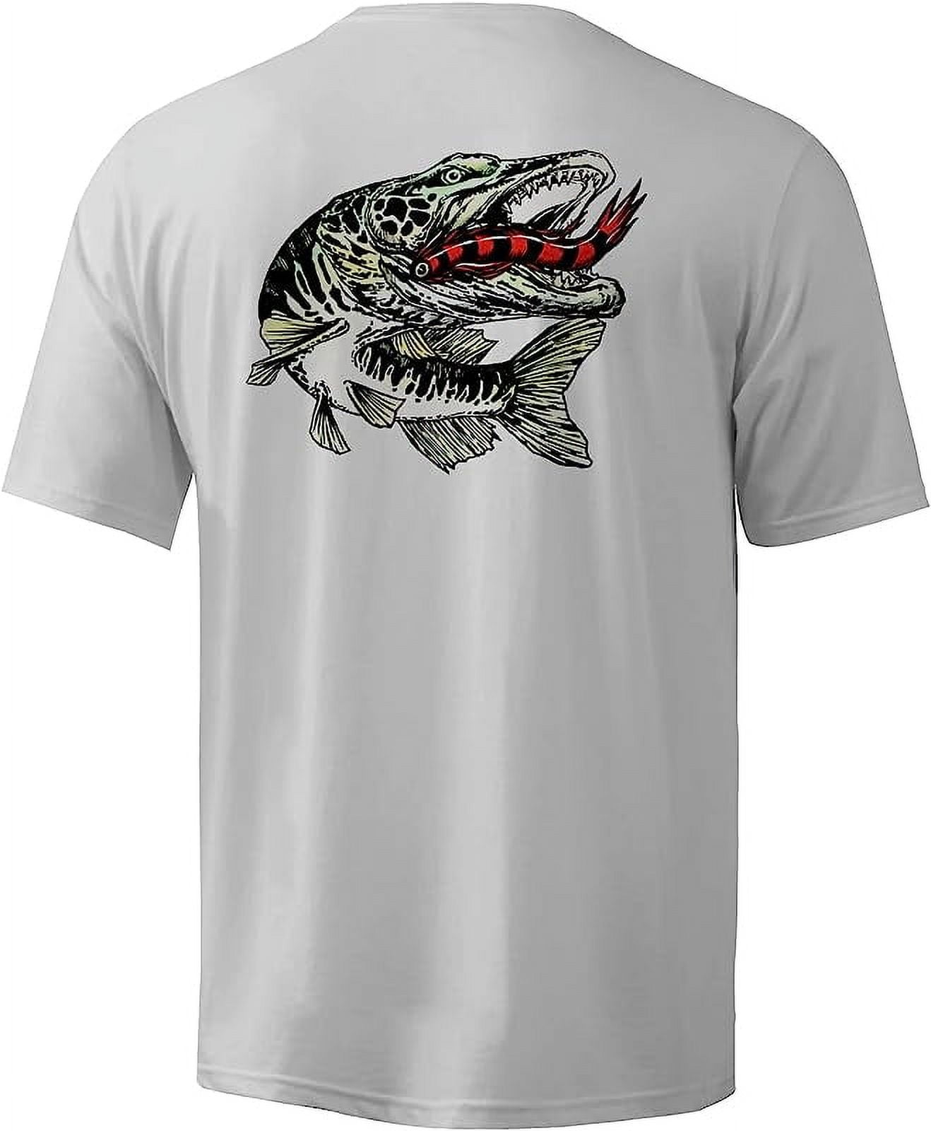 Palmyth Fishing Shirt for Men Long Sleeve Sun Protection UV UPF 50