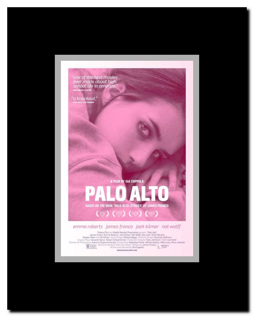 Palo Alto Framed Movie Poster