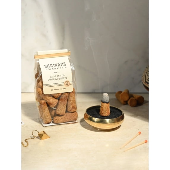 Palo Santo Cones - 20 Cones