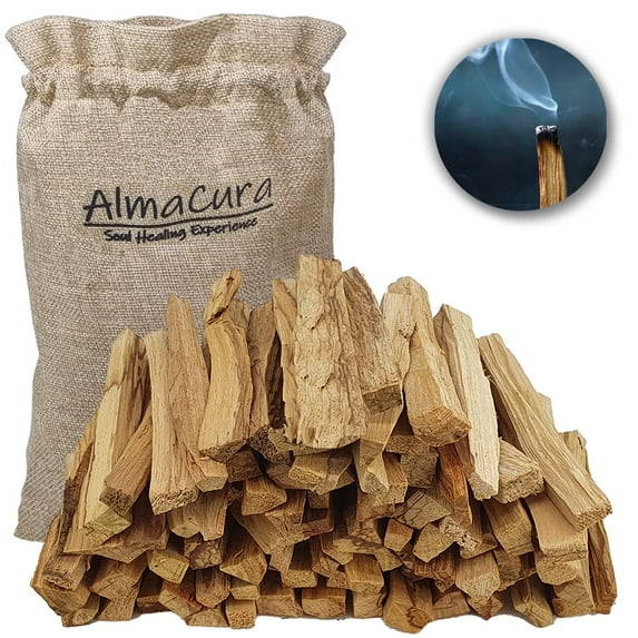 Palo Santo Sticks Higher Resine Organic Certified from Peru (NOT Ecuador). Ethically and Sustainably Harvested. Protection, Meditation, Yoga, Relief, Spiritual Cleansing, (20 Sticks)