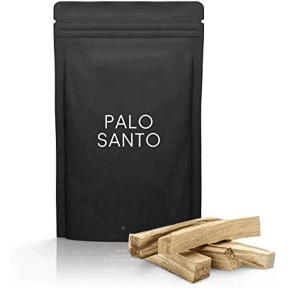 Palo Santo Sticks, Tree Planted with Every Order, 100% Natural, Ethical & Sustainable, 5-Pack Authentic Real Palo Santo Wood Incense Sticks from Peru for Aromatherapy, Smudging