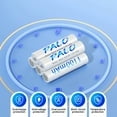 Palogreen AA Rechargeable Battery 10-Pack 1.5V Lithium Double A Batteries 2800mWh with Battery Case fot Solar Light