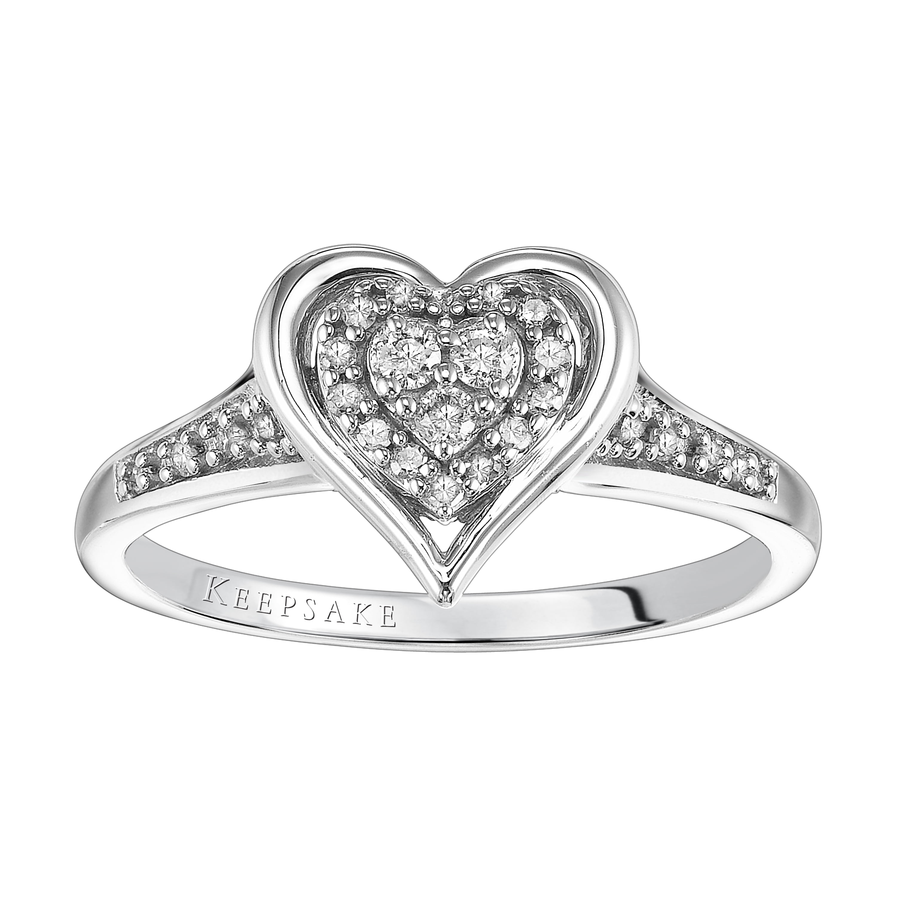 Paloma 1/6 Carat T.W. Certified Diamond Sterling Silver Ring