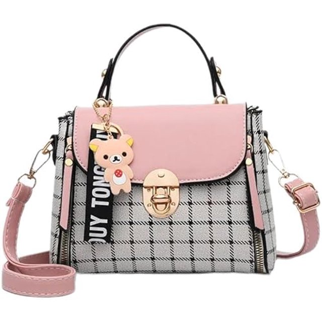 Paloma Beauty World Shoulder Bag in Leather, Single Shoulder Strap Mini