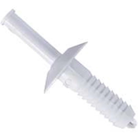 Palram Amerimas 92593 Walltuf Nylon Panel Rivet, 3/4", White