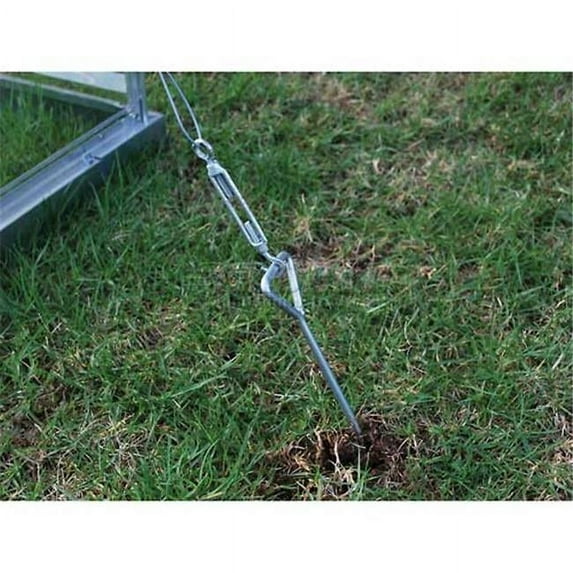 Palram - Canopia Anchor Kit for Snap & Grow Greenhouses