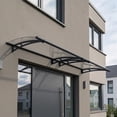 thumbnail image 1 of Palram - Canopia Aquila 3000 10' x 3' Acrylic/Galvanized Steel Awning - Gray/Clear, 1 of 9