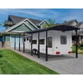 thumbnail image 1 of Palram - Canopia Arcadia Alpine 12' x 42' Polycarbonate/Galvanized Steel Carport - Gray, 1 of 16