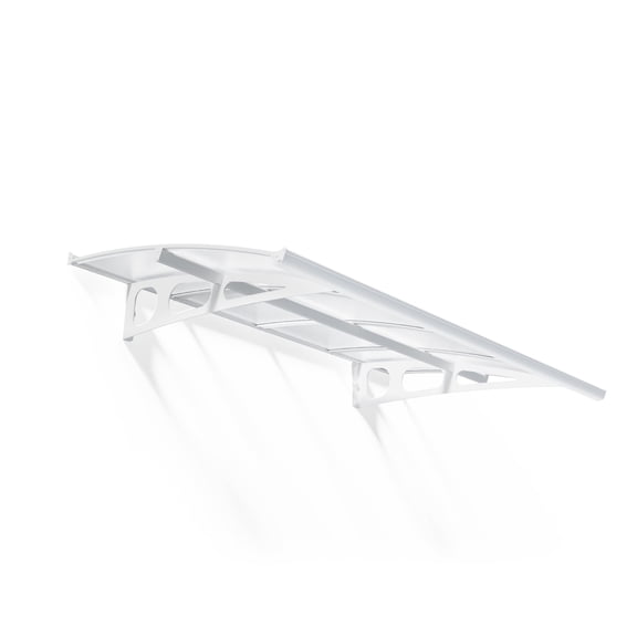 Palram - Canopia Bordeaux 2230 Awning 7' x 5' - White/Mist