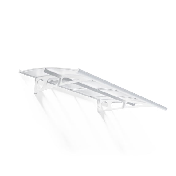 Palram - Canopia Bordeaux 2230 Awning 7' x 5' - White/Mist
