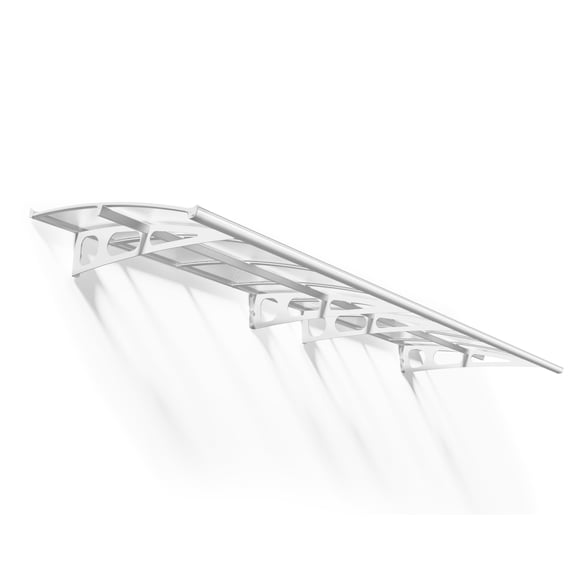 Palram - Canopia Bordeaux 4460 Awning 15' x 5' - White/Mist