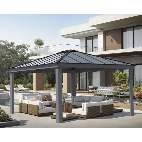 Palram - Canopia Dallas 14' x 16' Gazebo