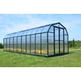 thumbnail image 1 of Palram - Canopia Grand Gardener 8' x 20' Twin-Wall Walk-In Greenhouse - Green - with 4 Roof Vents, 1 of 9