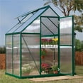 thumbnail image 1 of Palram - Canopia HG5005 Mythos Greenhouse - 6 x 4 ft. - Silver, 1 of 1