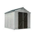 thumbnail image 1 of Palram - Canopia HG9808T SkyLight Storage Shed - 8 x 8 ft. - Tan, 1 of 10